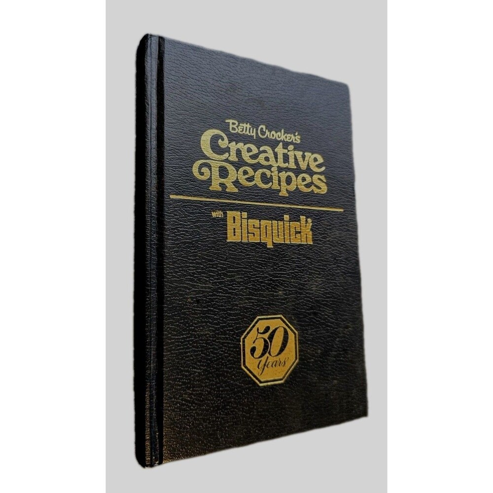 Betty Crocker Creative Recipes with Bisquick 50 Years 1980 Illustrated Hardcover